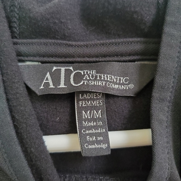 Long sleeve thumb hole fleece pullover hoodie, Size M - Picture 12 of 14